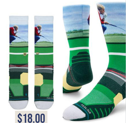 Jack Nicklaus Green Socks | Price Tag